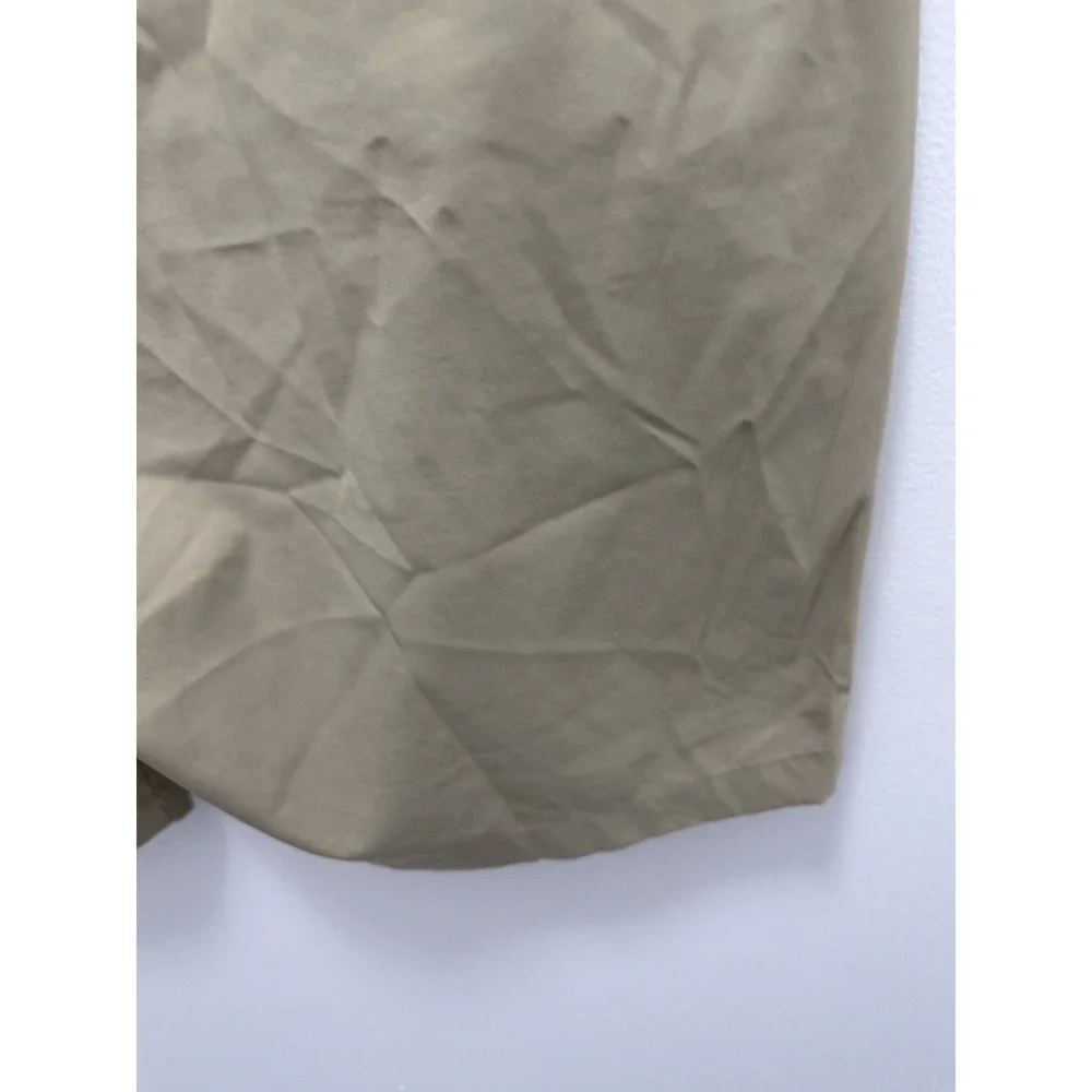 Adidas‎ Golf Shorts Mens 38 Khaki Beige Flat Front Performance Stretch Casual
